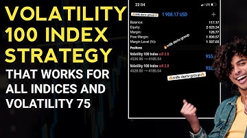 VOLATILITY 100 INDEX STRATEGY THAT WORKS FOR ALL INDICES AND VOLATILITY 75  v100 v75 STEP INDEX V25
