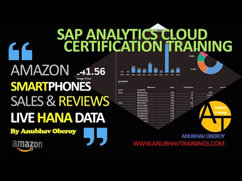 SAP Analytics Cloud Tutorial with LIVE Data Connections | Analytics Cloud Live Training | HANA Data