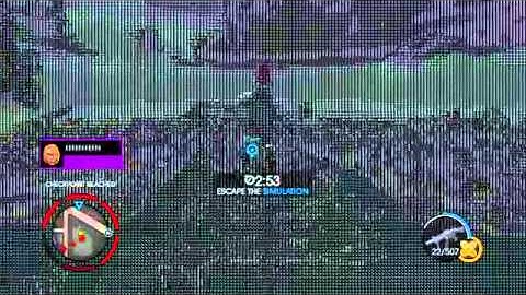 Saints Row IV   Punch The Shark Paul Returns Escape Sequence Uncle Sam HD Gameplay PS3