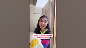 Wrong pronunciation feels right🤨 aisa kyu? | Princy Parikh #englishjokes #vocabulary #words