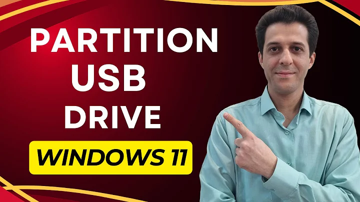 How to Partition a USB Flash Drive in Windows 11