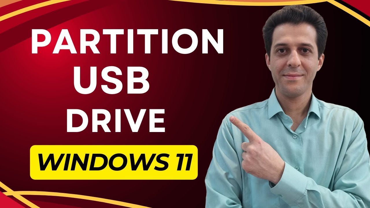 How to Partition a USB Flash Drive in Windows 11
