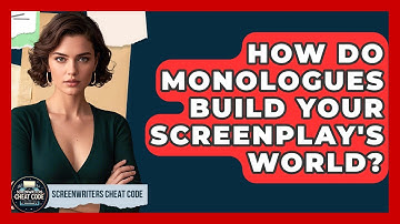 How Do Monologues Build Your Screenplay