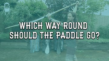 Which way round does the paddle go? | SUP / Standup paddleboard guide to correct paddle use