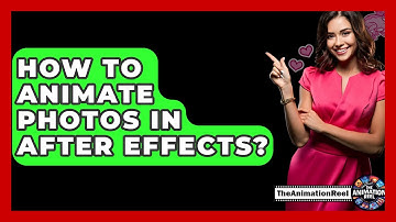 How To Animate Photos In After Effects? - The Animation Reel