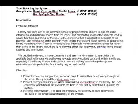 VIDEO PRESENTATION PBT OBJECT ORIENTED PROGRAM