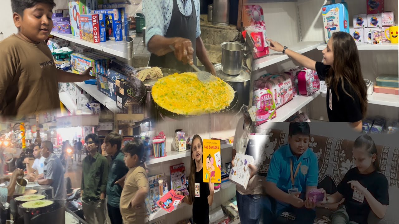 જાન્હવી ના જન્મદિવસ ની ઉજવણી સુરતની ફેમસ ખાઉધરા ગલી માં જોરદાર ઢોસા સાથે..(street food)