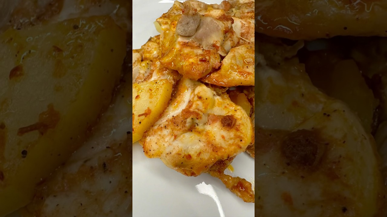 EN HIZLI VE PRATİK AKŞAM YEMEĞİ 😍 TAVUK OTURTMA 😍#recipe #tarif