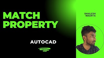 Match Properties in AutoCAD | AutoCAD Beginner Guide | AutoCAD Tutorial