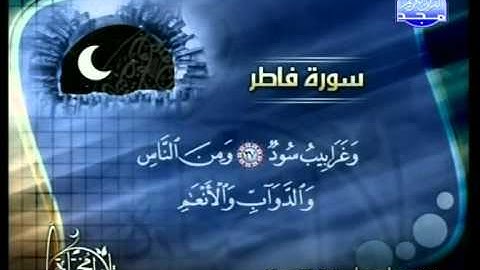 التلاوات المختارة   سورة فاطر   أحمد أسامة الترجمان