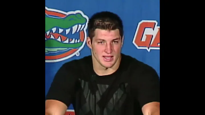 14 years ago, Tim Tebow made 'The Promise' 🐊