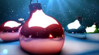 2 hour Christmas Projection & Free Music Loop