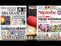 рџ ґ Live MAGAZETI YA LEO JULAI 22 2025 WIMBI WANAOJINYONGWA VYUO VIKUU рџ ґ Live MAGAZETI YA LEO JULAI 22 2025 WIMBI WANAOJINYONGWA VYUO VIKUU