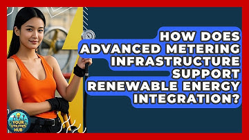 How Does Advanced Metering Infrastructure Support Renewable Energy Integration? - Your Utilities Hub