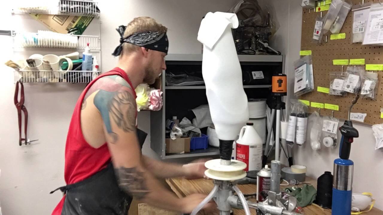 Making of the "CHIVE ON" prosthetic leg