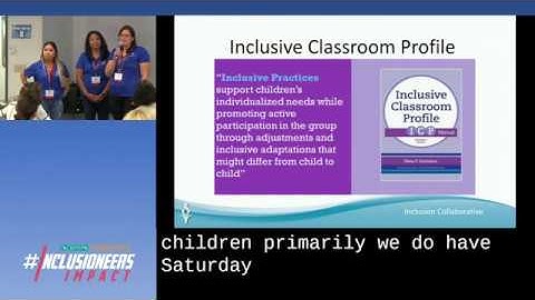 The Impact of Utilizing the Inclusive Classroom Profile