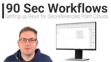 How to set up Revit to work with a georeferenced point cloud - 90 Second Workflows