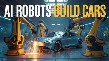 AI Robots Are Building Cars Almost Without Humans 🤖 | Inside the Future Smart Factory