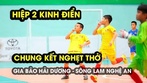 CHUNG KẾT NGHẸT THỞ I HIỆP ĐẤU HẤP DẪN ĐÔI CÔNG MÃN NHÃN I U9 TOÀN QUỐC TOYOTA CUP 2024 / VFF