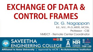 Exchange of Data & Control frames | Unit 2 - CS8591 - Computer Networks