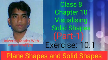 (P-1) Visualising Solid Shapes             Ex. 10.1