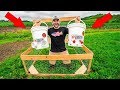 $5 HOMEMADE Automatic CHICKEN FEEDER and WATERER!!!  (DIY)