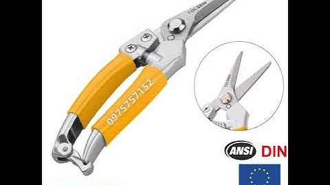 Kéo tỉa dăm, cắt cành công nghiệp lưỡi INOX không gỉ TOLSEN 200mm, đồ dùng làm vườn chuyên nghiệp