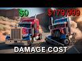 Realistic Crashes BeamNG Drive Damage Cost Optimus Prime | Epic Wallet Survival