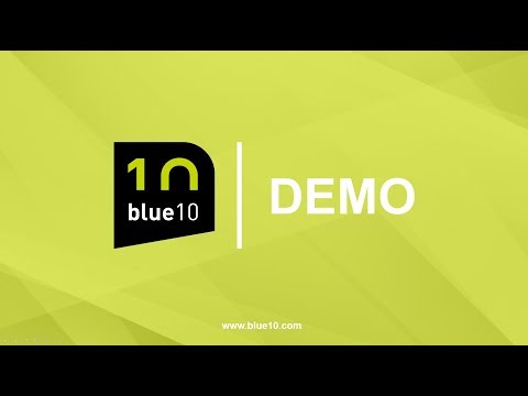 Blue10 - Online demo