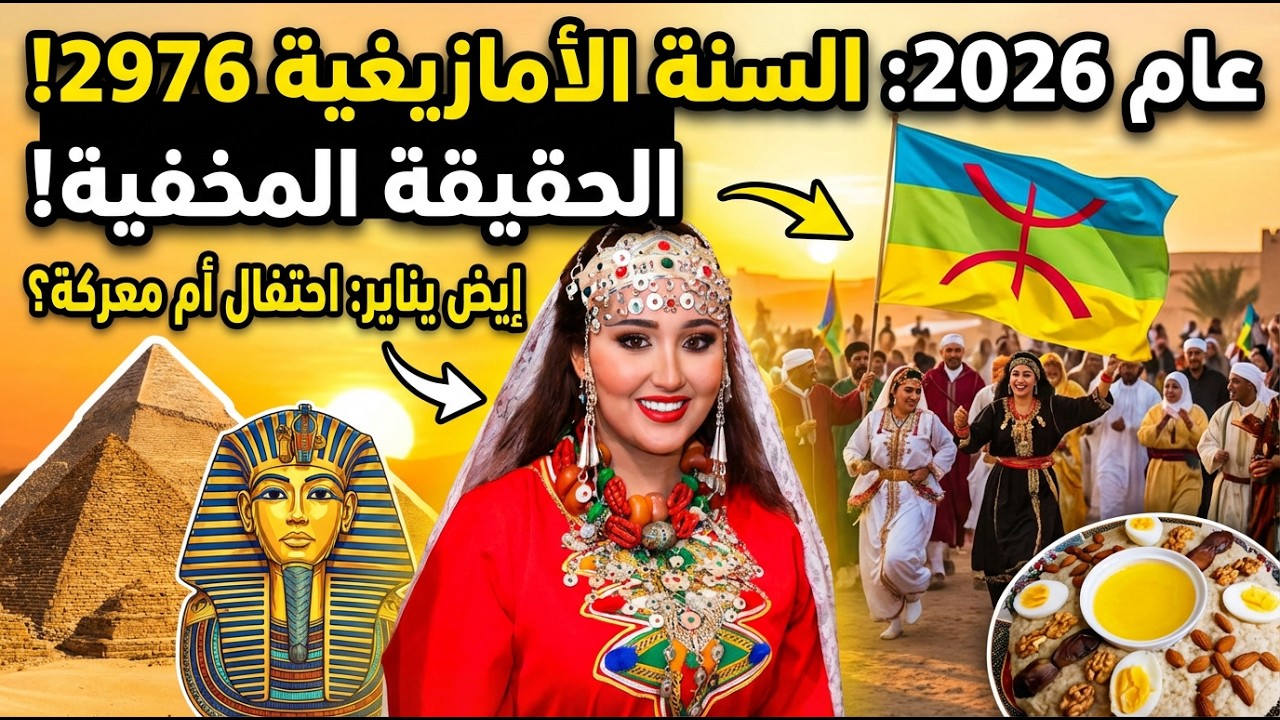 سرّ العام 2976! 😱 هل تعلم لماذا يحتفل الأمازيغ برأس السنة 