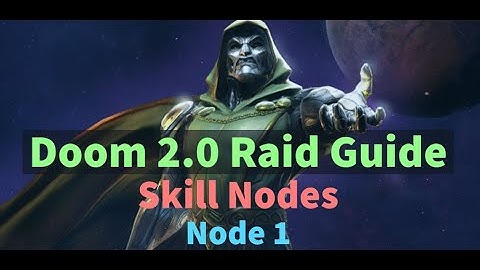 Doom 2 Raid Guide | Skill Node 1 | DD5 Teal Gear | Marvel Strike Force - Free to Play
