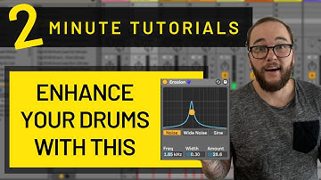 Using Erosion Plugin to Enhance Drums!