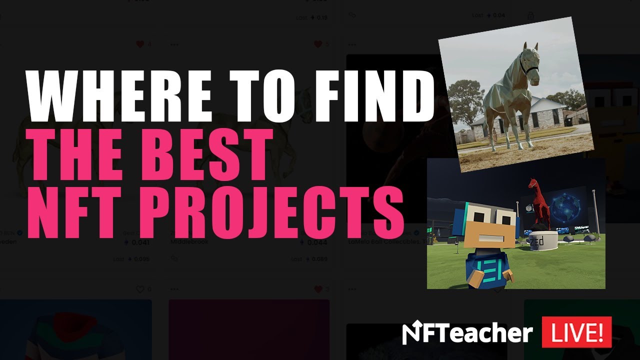 Where to find the best NFT Projects   Giveaway