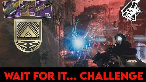 Destiny 2 - Wait for It Challenge Vault of Glass