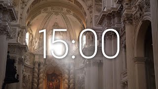 15 Minute Timer | Catholic Choir Ambient | Relax Music by Cinematic Backgrounds & Timer 54 views 1 month ago 15 minutes