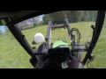 [Cabview] Siloballen beräumen 2017 mit Agrotron 105