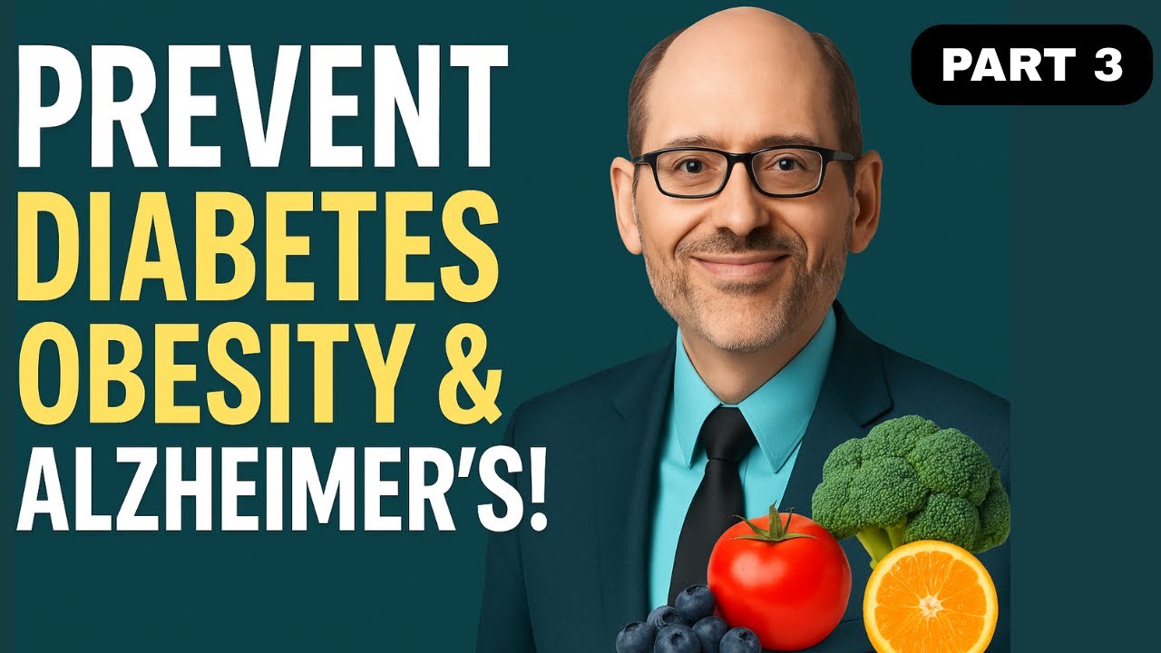 How Not to Die from Diabetes, Obesity & Alzheimer’s | Dr. Greger’s Plant-Based Approach
