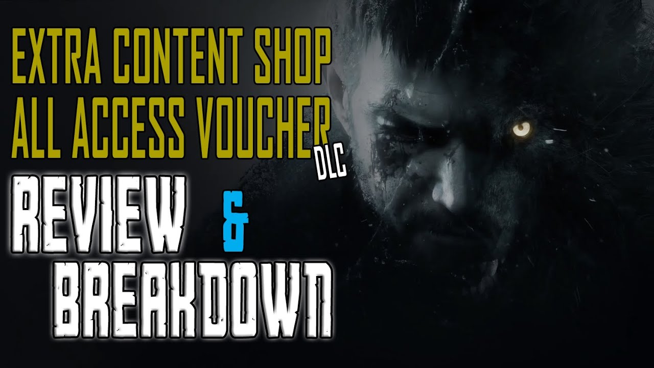 Resident Evil 8 Village - DLC Extra Content Shop All Access Voucher add-on REVIEW & BREAKDOWN