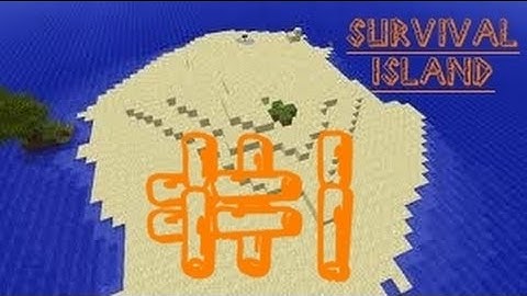 Minecraft Custom Maps: Survival Island Ep 1