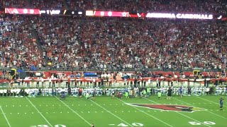 Arizona Crowd Boos as Dallas Cowboys Kneel