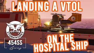 Stormworks: VTOL rescue almost ends in DISASTER