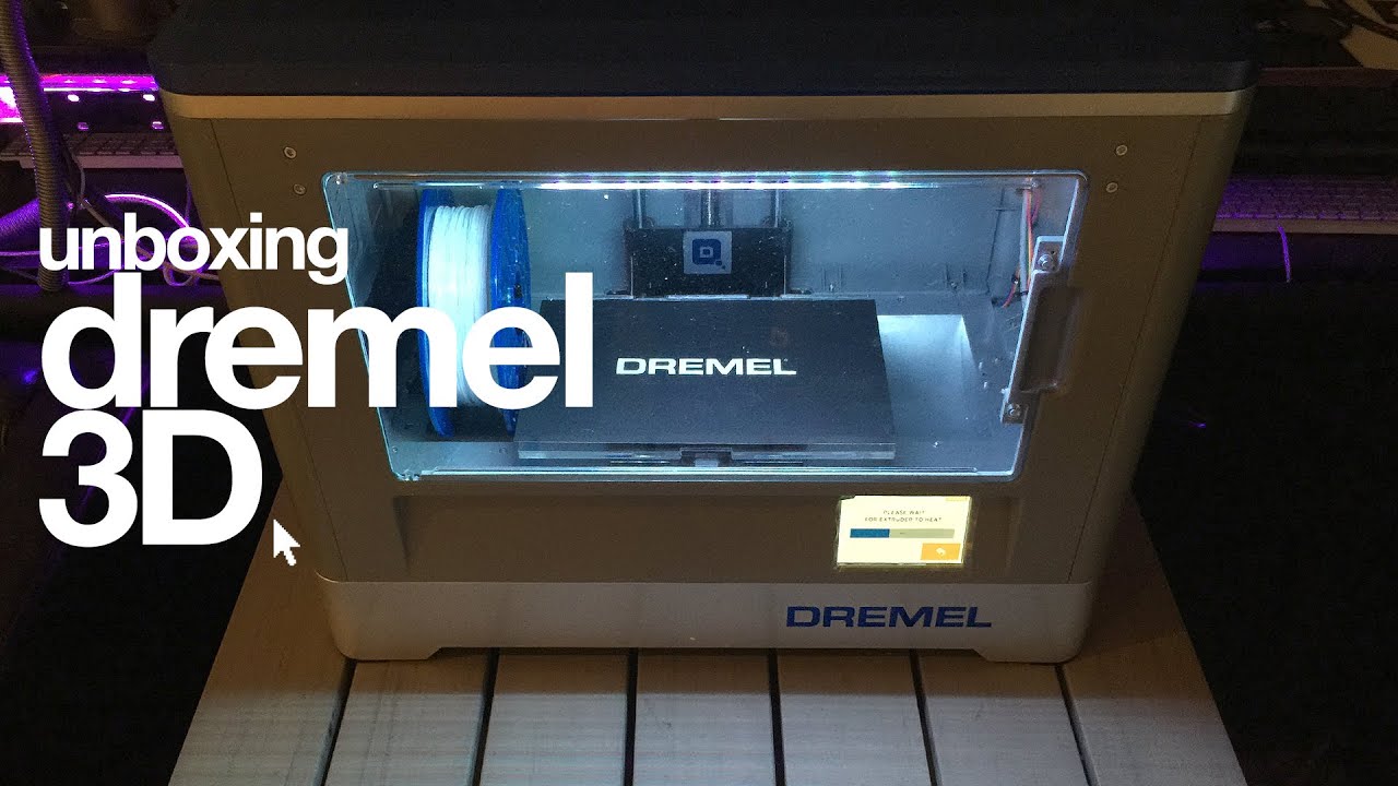 DREMEL (3D) IDEA BUILDER - Unboxing, First Print, Thoughts - YouTube