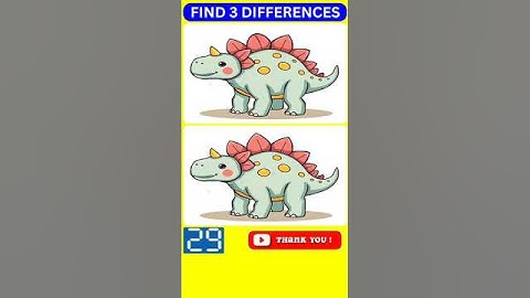 👫Find the Difference Brain Game Challenge🔥【Find the 3 Differences #108】 #shorts #quiz #gameplay