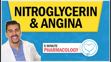 Pharmacology - Nitroglycerin & Angina - for Registered Nurse RN & PN NCLEX