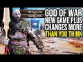 God of War Ragnarok New Game Plus Changes More Than You Think (GOW Ragnarok New Game Plus)