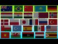 Ultimate Flag Band: Can You Identify All The International Flags? | Animation Battle!