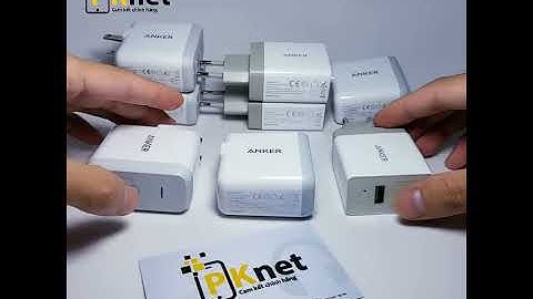 Củ sạc Anker 18W PowerPort+ 1 cổng Quick Charge 3.0 - A 2013