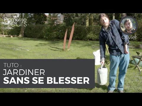 Tuto : jardiner sans se blesser