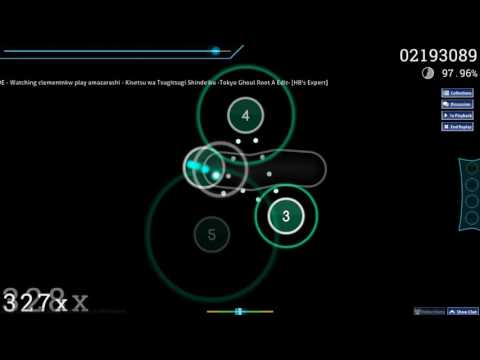 amazarashi - Kisetsu wa Tsugitsugi Shindeiku -Tokyo Ghoul Root A Edit-  [HB's Expert] FC