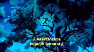 The Lion King - Rafiki's Song